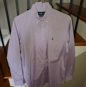Light Purple Classic Fit Ralph Lauren Shirt